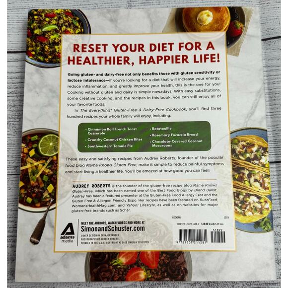 The Everything Gluten-Free & Dairy-Free Cookbook By Audrey Roberts - Picture 8 of 10